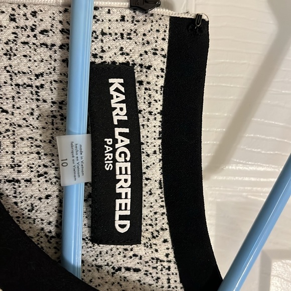 Karl Lagerfeld dress black and white - Picture 2 of 6